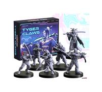 Monster Fight Club Cyberpunk Red Combat Zone Miniatures : Tyger Claws Starter