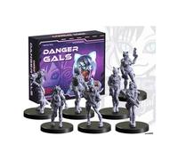 Monster Fight Club Cyberpunk Red Combat Zone Miniatures : Danger Gals Starter