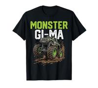 Monster GI-MA Monster Truck Mothers Day Family Matching T-Shirt