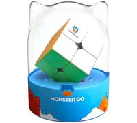 Monster Go 251,2x2 Magic Speed Puzzle Cube MG251 Stickerless Mini Cube Puzzle Toy (Premium Package)