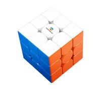 Monster Go EDU Original Speed Cube Magnétique 3x3, Cube de Vitesse Classique avec 48 Aimants & Matériaux Sûrs & AI-Tatorial, Cube de Vitesse sans Autocollant pour Enfant Débutants (Paquet Carton)