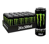 Monster green Lot de 24 boîtes jetables 24 x 500 ml