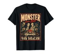 Monster Halloween : Nous Sommes Venus, Nous Avons vu, Nous Avons effrayé Le Croupier T-Shirt Graphique avec Valeur