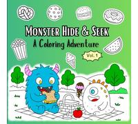 Monster Hide & Seek: A Coloring Adventure
