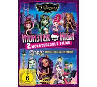 MONSTER HIGH-13 WÜNSCHE/SCARIS-MONSTERSTADT DER MODE 2 DVD NEUF