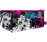 Monster High - A plat - Malette d'écriture, PVC SG29486 (Taille unique) (Noir/Blanc/Rose)