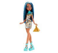 Monster High, Articulating Cleo Doll with Gold Dress and Accessories, for Ages 4