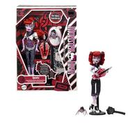 Monster High Boo-riginal Creeproduction Poupée Operetta, reproduction en version de collection avec socle de présentation, journal intime et araignée Memphis « Daddy O » Longlegs, HYV90