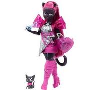 Monster High-Catty Noir-Poupée Avec Chat Amulette Et Accessoires Hxh76 Rose fuchsia G