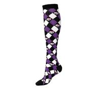 Monster High - Chaussettes hauteur genoux motif/style losanges et (NS9562)