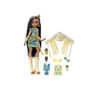 Monster High - Cleo de Nile avec animal de compagnie - Poupée - 4 ans et + - HHK54 - Poupée mannequin