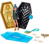 Monster High Cleo De Nile Golden Glam Case Beauty Kit avec tatouages, autocollants et collier pour enfants