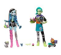 Monster High Coffee Break Frankie Stein & Deuce Gorgon Ensemble de poupées