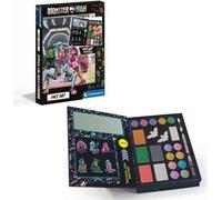 Monster High Coffret Maquillage - Clementoni - Palette contentant des poudres, fards, crayons