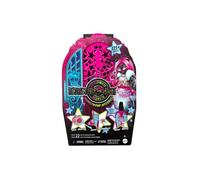 Monster High - Coffret Monstrueux Secrets Catty Noir, Hauntlywood - Poupee, Dressing, Accessoires - Set Jouet Fille + Carte