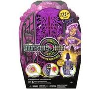 Monster high - coffret monstrueux secrets clawdeen wolf - poupee casier dressing accessoires mode - set jouet fille et carte