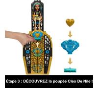 Monster High – COFFRET MONSTRUEUX SECRETS CLEO DE NILE