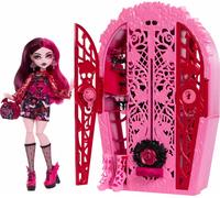 Monster High Coffret Monstrueux Secrets Énigmes du jardin avec poupée Draculaura