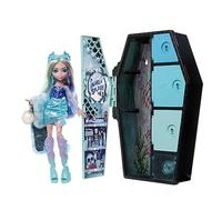 Monster High Coffret Monstrueux Secrets, Poupée Mannequin Lagoona Blue, Série Look Irisé, avec Casier Cerceuil Et Plus De 21 Accessoires, Jouet pour Enfant de 4 Ans et Plus, HNF77