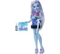 Monster High Coffret Secrets De Beauté Terreur & Bien-être Abbey Bominable, poupée et accessoires avec 13 surprises réalistes dont du henné, de la peinture et du crochet