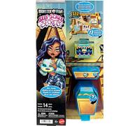Monster High Coffret Secrets de Beauté Terreur & Bien-être Cleo De Nile, poupée et accessoires avec 13 surprises réalistes dont un kit de poterie et du maquillage, JMG74
