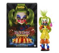 Monster High Coffret Skullector Shorty, Les Clowns tueurs Venus d’ailleurs à Collectionner avec Cheveux Verts, Vêtements de Clown Jaunes, Chaussures Ballon et Socle pour la poupée, JMG88