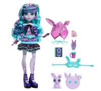 Monster High - Coffret Soirée Pyjama Twyla Et Dustin - Poupée - 4 Ans Et +