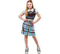 Monster High - Costume '" '"Frankie Stein"" - Fille BN5674 (128) (Rose/Bleu/Noir)