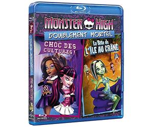 Monster High - Doublement mortel : Choc des cultures ! + La Bête de l'Île au Crâne [Blu-ray + Copie digitale]