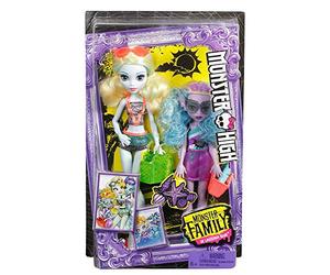 Monster High - FCV82 - Lot de 2 poupées Monster Family