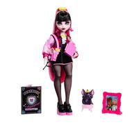 Monster High Draculaura Journal Secret des Horreurs Poupée et Accessoires sur Le thème du Monstrueux Club de Photo avec Blouson Universitaire, Album de, JML43