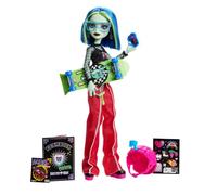Monster High Ghoulia Yelps Journal Secret des Horreurs Poupée et Accessoires sur Le thème du Club de Skate avec Blouson Universitaire, Album de, JML44