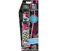 Monster High - Gommes "School Blister" pack de 4 SG32452 (taille unique) (Noir/Rose/Bleu)
