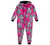 Monster High Grenouillère Grenouillère en Polaire pour Filles | Pyjamas Fille | Rose | 8-9 Ans