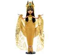 Monster High Howliday Doll Edition d'hiver Cleo de Nile Collectible en robe dore avec accessoires tincelants et chle franges scintillants