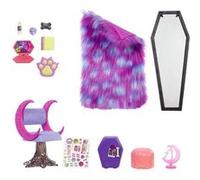 Monster High Coffret Chambre de Clawdeen Wolf HHK64 Rose