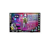 Monster High - Laboratoire Creation de Monstres, Frankie Stein - Coffret poupee, creatures, meuble, accessoires - Jouet Enfant