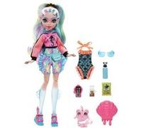 Monster High - Lagoona Blue avec piranha de compagnie - Poupée - 4 ans et + - HHK55 - Poupée mannequin Multicolore G