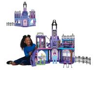 Monster High Le Lycée Hanté Maison de poupées, coffret avec 7 espaces de jeu et plus de 35 éléments de jeu, dont des meubles et des accessoires, HLP88