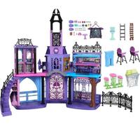 MONSTER HIGH Le Lycée Hanté-Maison de Poupées, plus de 35 accessoires - Monster High - HLP88