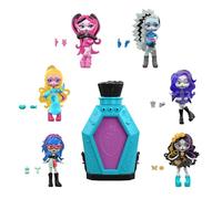 Monster High Assortiment Petites Frayeurs Coffret avec Mini-poupées et Accessoires, Figurines Surprise dans Un Cercueil d’Exposition avec Fonction Water Reveal (Les Personnages Peuvent Varier), JMG81