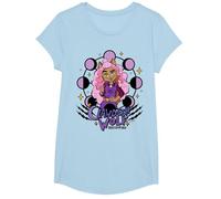 Monster High - Loup clawdeen T-Shirt, Fille, Bleu Céleste, L