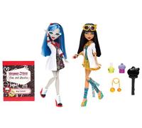 Monster High Mattel BBC81 Laborpartner Ghoulia et Cleo, Lot de 2