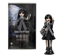 Monster High Mercredi Addams Poupée Uniforme + La Chose HXJ04 Gothique