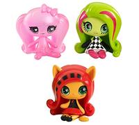 Monster High Minis Getting Ghostly Draculaura, a Circus Ghouls Venus McFlytrap and an Original Ghouls Toralei Figures, 3 Pack