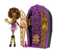 Monster High Monstrueux Secrets Clawdeen Wolf Coffret Énigmes à Hauntlywood avec poupée, dressing et plus de 19 surprises glamour, dont des vêtements pour poupée, JBG80