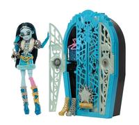 Monster High Monstrueux Secrets Frankie Stein Coffret Énigmes à Hauntlywood avec poupée, Dressing et Plus de 19 Surprises Glamour, Dont des vêtements pour poupée, JBG81
