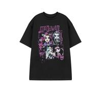Monster High Noir Alumni Reunion Tour T-shirt à manches courtes Femme