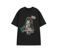 Monster High Noir Cleo T-shirt à manches courtes Femme