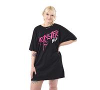 Monster High Noir Spray Paint Robe t-shirt à manches courtes Femme
